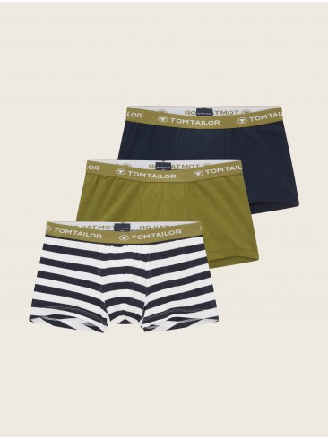 Tom Tailor, underwear, boxers, pack of 3, 75070 632