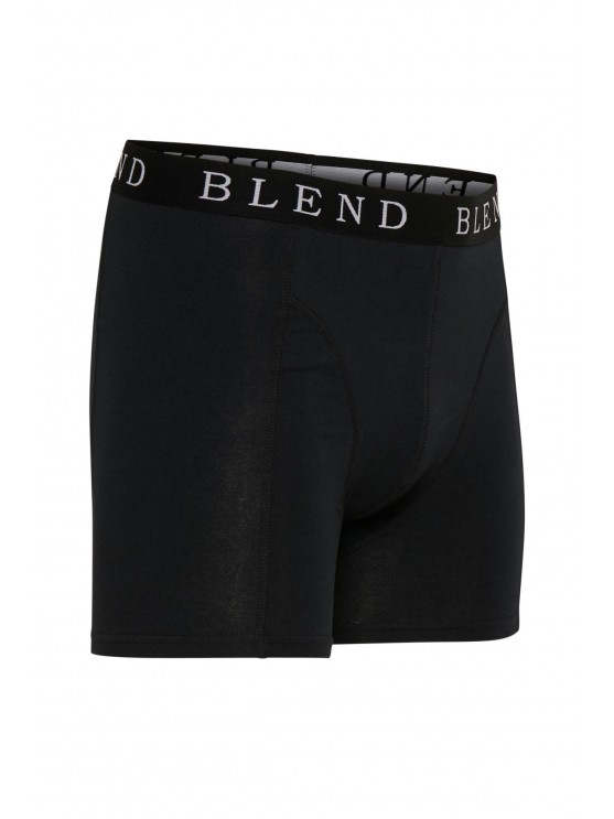 Stylish Blend Black Boxers for Men