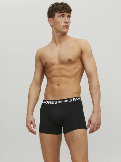 Jack Jones Men's Black Boxers Set of 3