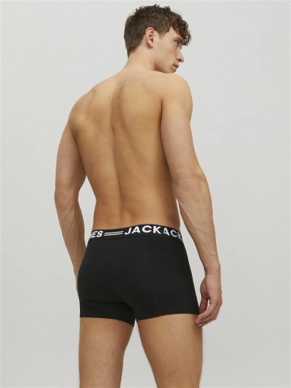 Jack Jones Men's Black Boxers Set of 3