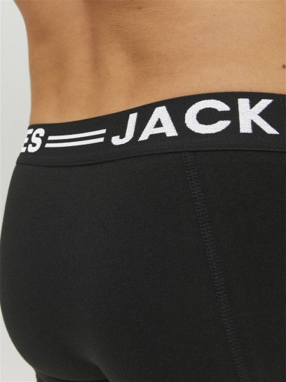 Jack Jones Men's Black Boxers Set of 3