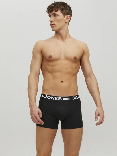 Jack Jones Men's Black Boxers Set of 3