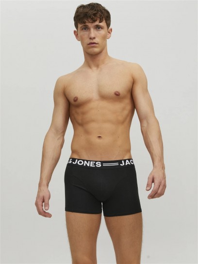 Jack Jones Men's Black Boxers Set of 3