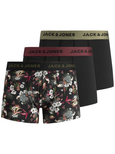 Jack Jones, underwear, set of 3, black