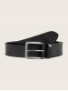 Upgrade Your Style with Tom Tailor Black Belts for Men