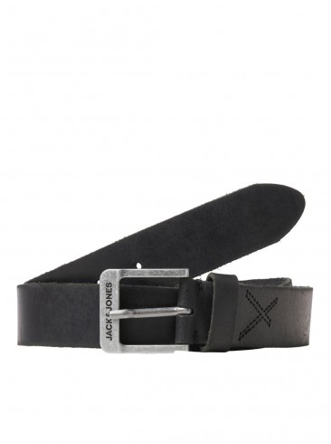 leather, black, belts, fashion, Jack Jones, 12228996 Black