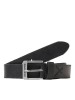 Stylish Black Leather Belts for Men by Jack Jones