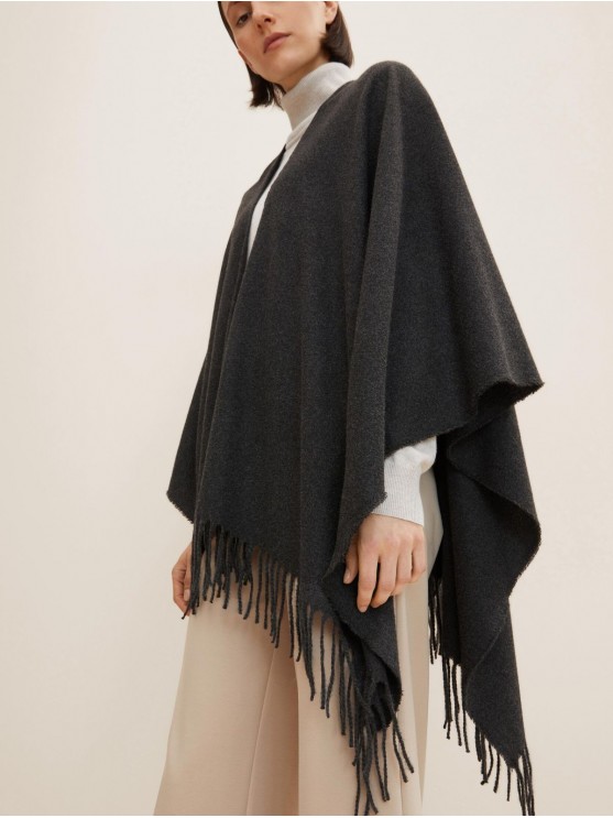 Tom Tailor Women's Grey Scarf - Stylish Accessory for Any Outfit