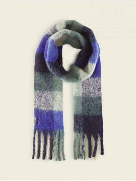 Tom Tailor Men's Blue Scarf - Classic Accessory Collection