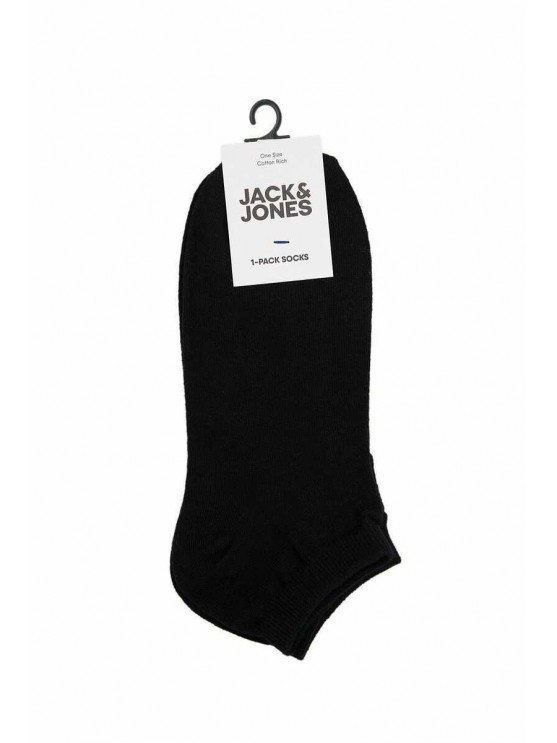 Мужские короткие чорные носки Jack Jones