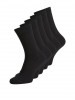 Jack Jones чоловічі короткі чорні шкарпетки 5 пар