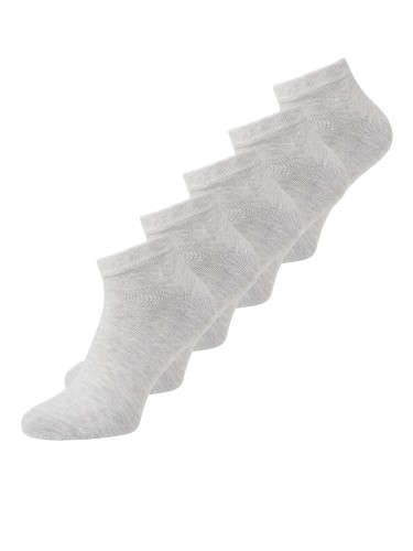 короткі шкарпетки, набір 5 пар, Jack Jones, 12120278 Light Grey Melan