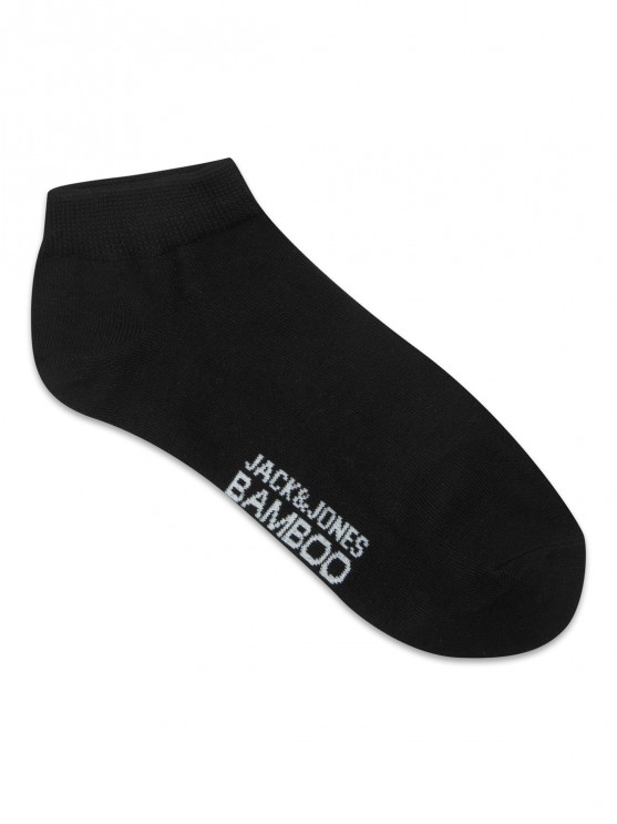 Stay stylish with Jack Jones' 5 pairs of black socks for men