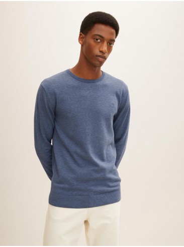 Tom Tailor, knitwear, blue, jumper, 1012819 18964
