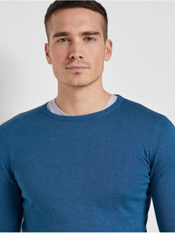 Чоловічий синій пуловер Tom Tailor