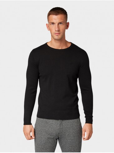 Tom Tailor, knitwear, black, 1012819 29999