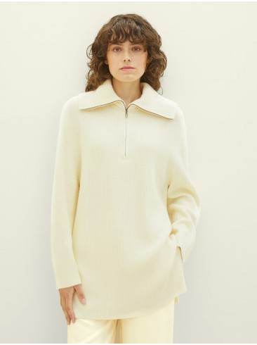 beige, knitwear, sweaters, Tom Tailor, 1037787 10354