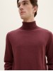 Tom Tailor Men's Burgundy Golf Sweater