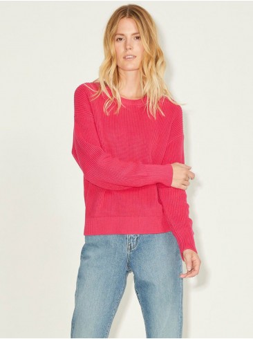 JJXX, Bright Rose, knitwear, pink, stylish