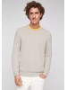Stylish s.Oliver Knitwear for Men - Beige Jumpers