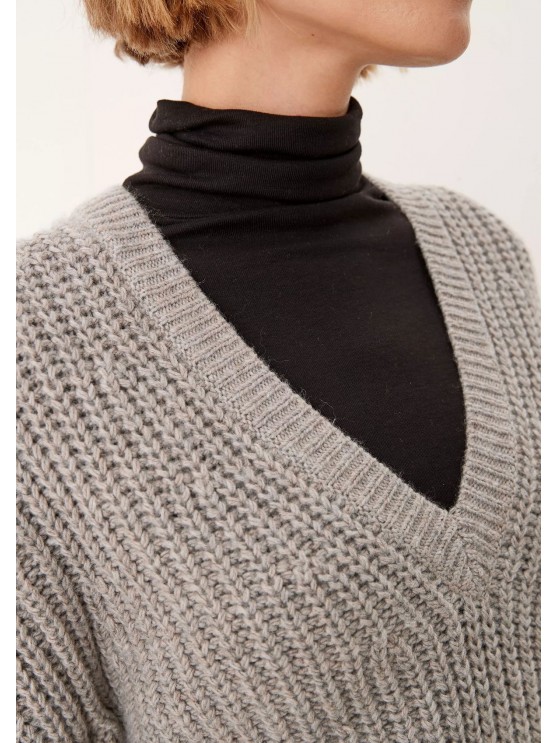 Жіночий пуловер s.Oliver зі сріблястим відтінком