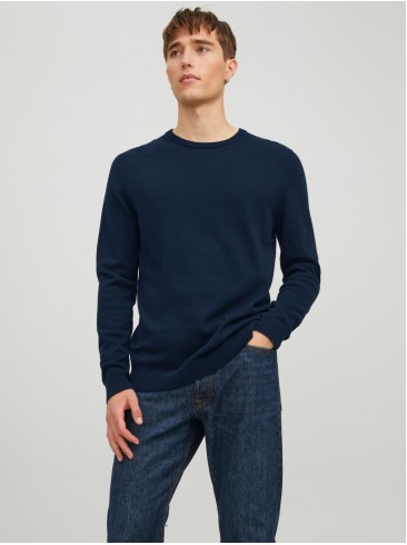 Jack Jones, knitwear, blue, fashion, style, 12137190 Navy Blazer