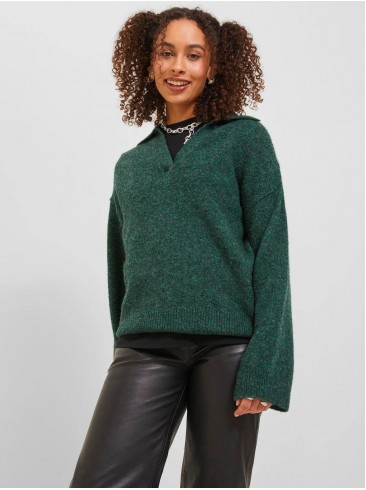JJXX Green Knitwear Sweater - Category: Women's Clothing > Sweaters - SKU: 12245459