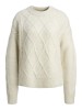 JJXX Bone White Women's Sweater Pullover