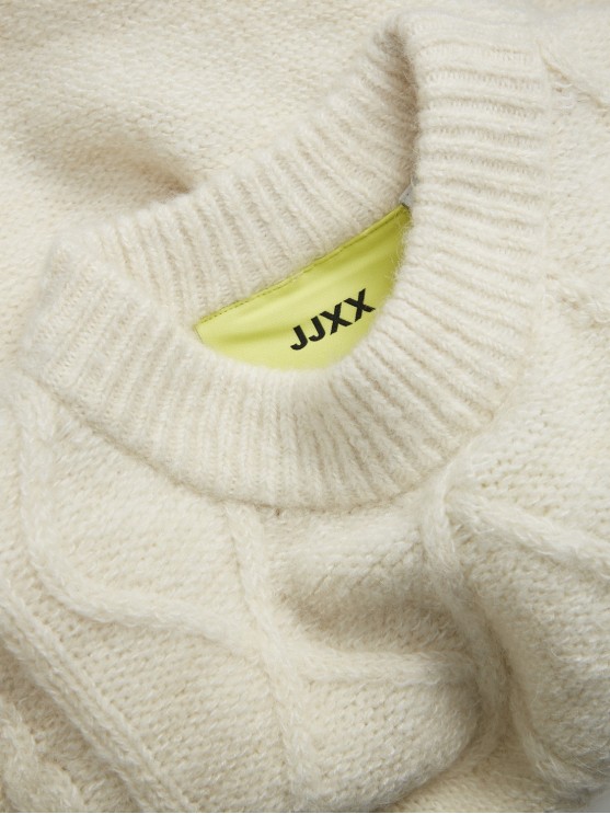JJXX білий пуловер для жінок зі стильним дизайном