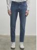 Stylish Mavi Tapered Jeans for Men in Blue