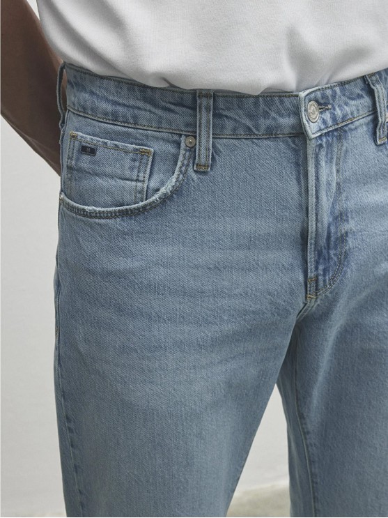 Mavi Tapered Jeans in Light Blue for Men