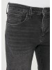 Чоловічі джинси Mavi скіні середньої посадки в сірому кольорі