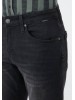 Чоловічі чорні джинси Mavi з середньою посадкою та вузьким низом