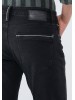 Чоловічі чорні джинси Mavi з середньою посадкою та вузьким низом