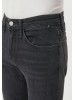 Мужские джинсы Mavi средней посадки, завуженные, серого цвета
