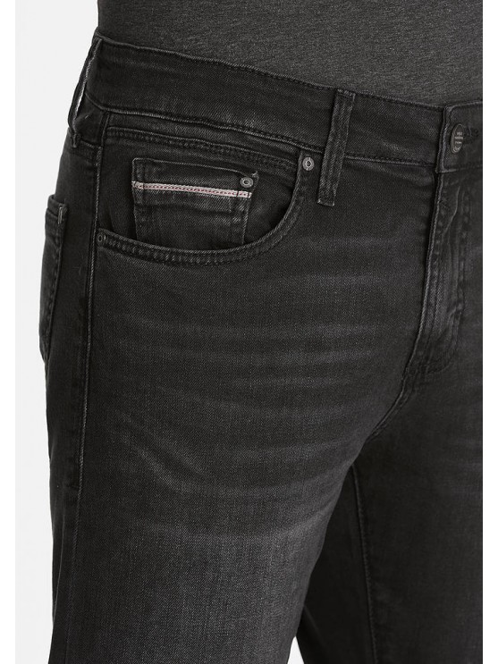 Чоловічі джинси Mavi сірого кольору з середньою посадкою та завуженим фасоном
