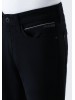 Mavi Men's Skinny Jeans in Black with Medium Rise and Big Sizes