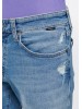 Мужские джинсы Mavi, синие, средняя посадка, завуженные
