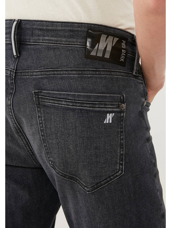 Mavi джинсы для мужчин: середняя посадка, завуженный фасон, сірі.