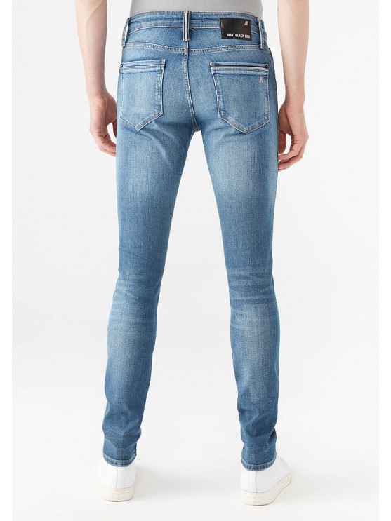 Discover Mavi's Skinny Jeans for Men in Classic Blue
