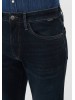 Mavi Skinny Black Jeans for Men with Mid-Rise Fit