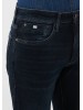 Mavi Skinny Black Jeans for Men with Mid-Rise Fit