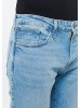 Mavi Men's Tapered Jeans in Blue - Mid-Rise Fit