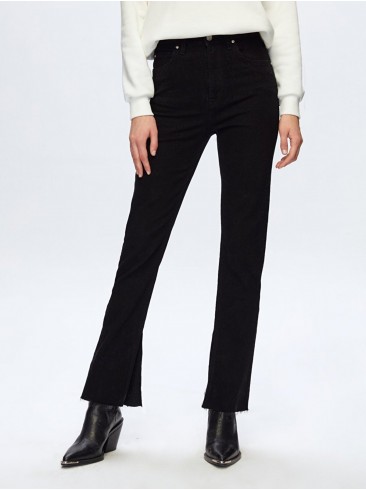 Прямые джинсы высокой посадки цвета черный - LTB 1009-51529-15440 200