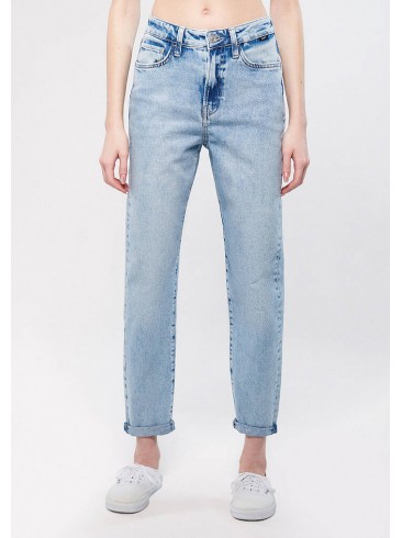 high-waisted · blue · mom jeans · Mavi 101077-83659
