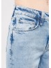 Женские джинсы Mavi, цвет блакитный, посадка высокая