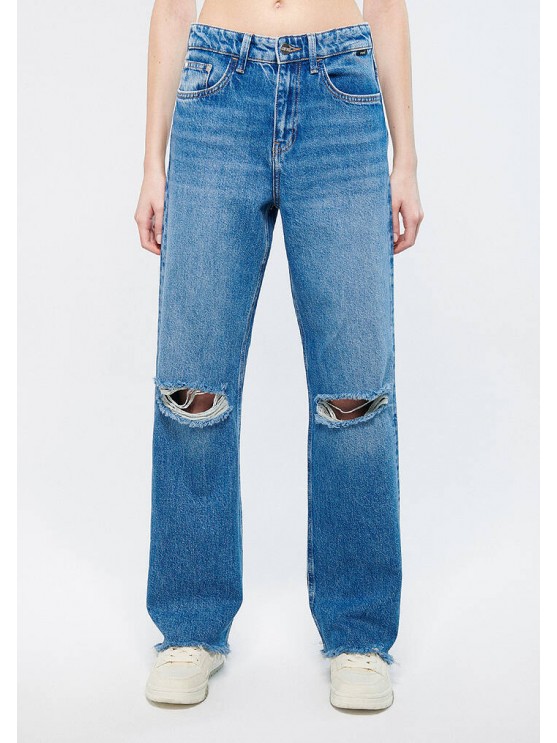 Широкі рвані джинси від Mavi - стильний вибір для жінок