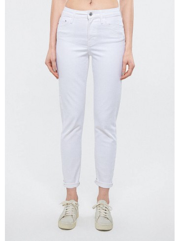 Мом-джинси білого кольору від Mavi - 100277-81362