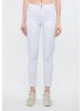Білі джинси Mavi з високою посадкою для жінок