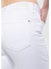 Женские белые джинсы Mavi с высокой посадкой и фасоном mom